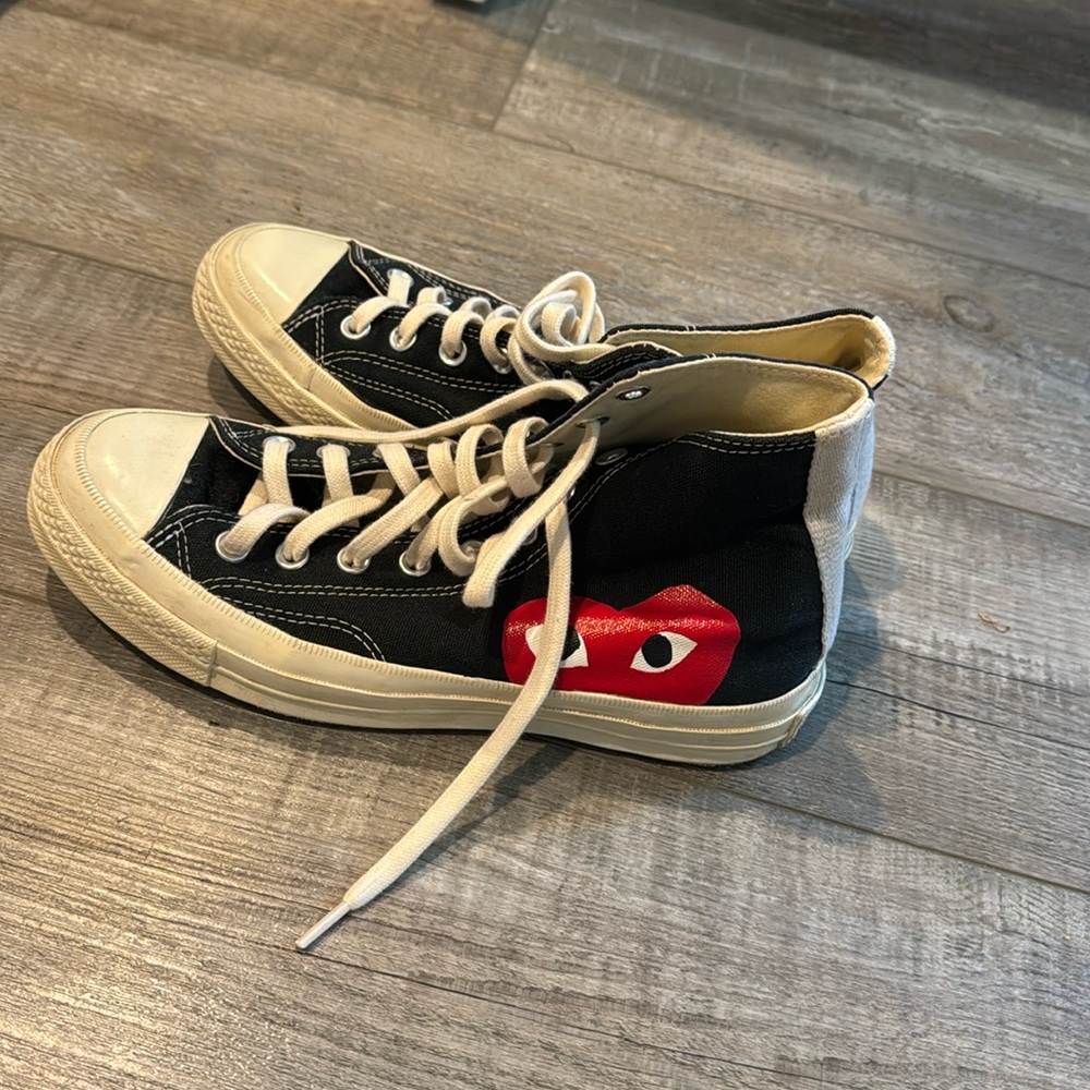 Converse x Comme des Garçons PLAY Chuck 70. W9, Men’s 7